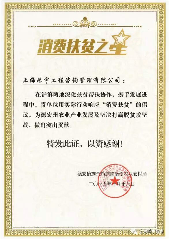 消费扶贫之星