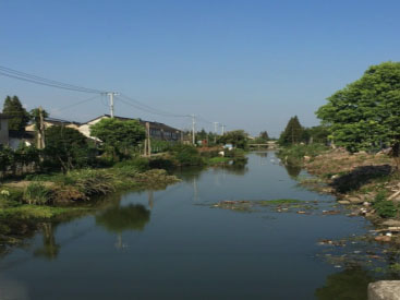 奉贤区庄行镇浦秀村美丽乡村建设配套河道整治工程